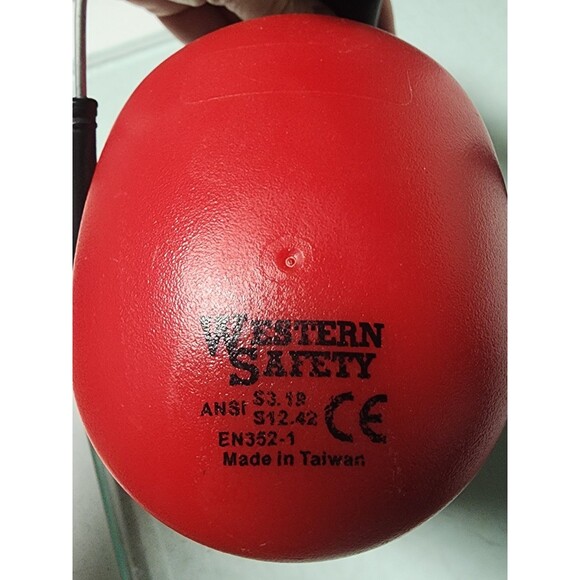 Western Safety Ear Muffs Hearing Protection ANSI Certified Industrial CE EN352-1 - Picture 2 of 6